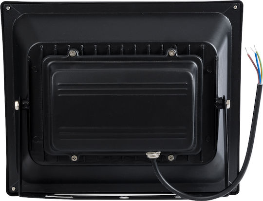 GloboStar Στεγανός Προβολέας LED 50W RGB με Τηλεχειριστήριο IP65