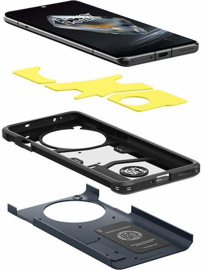 Spigen Tough Armor Back Cover Plastic / Silicone 2mm Metal Slate (OnePlus 12)