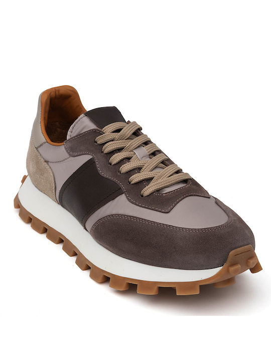 Perlamoda Herren Sneakers Cigar