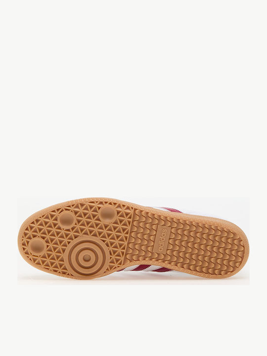 Samba Og Herren Sneakers Ftw White / Core Burgundy / Gum