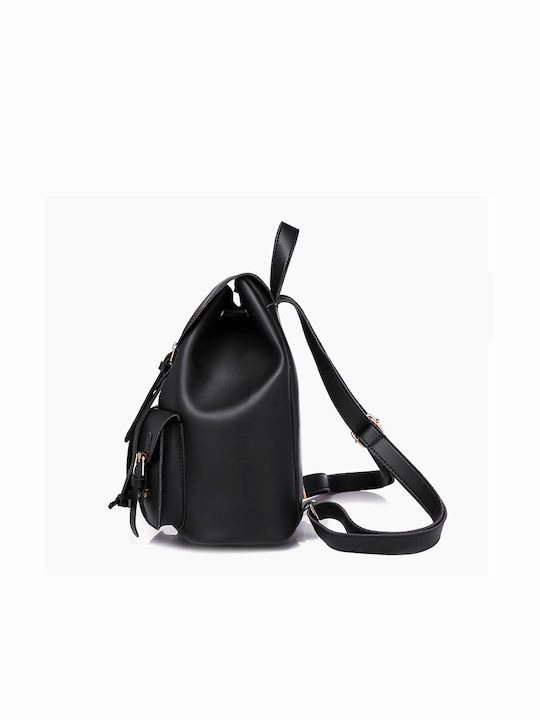 Yookie Damen Tasche Rucksack Schwarz