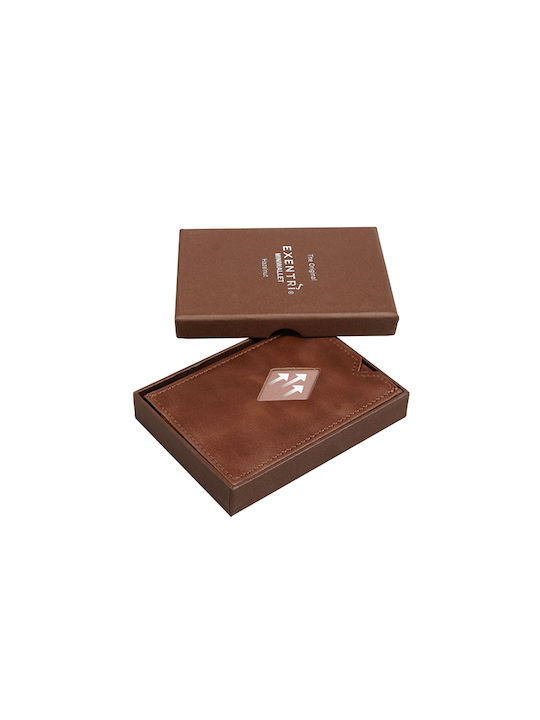 Leather Men's Wallet Cards with RFID