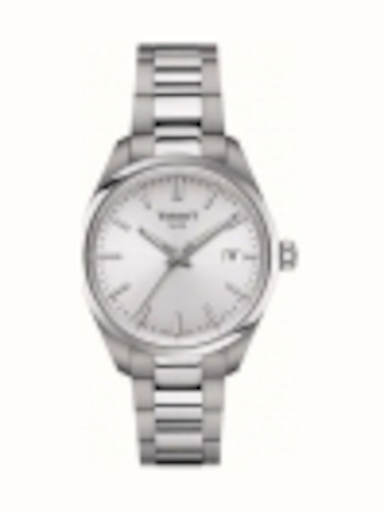 Tissot Ρολόι Μπαταρίας με Μεταλλικό Μπρασελέ Tissot Ρολόι Μπαταρίας με Μεταλλικό Μπρασελέ