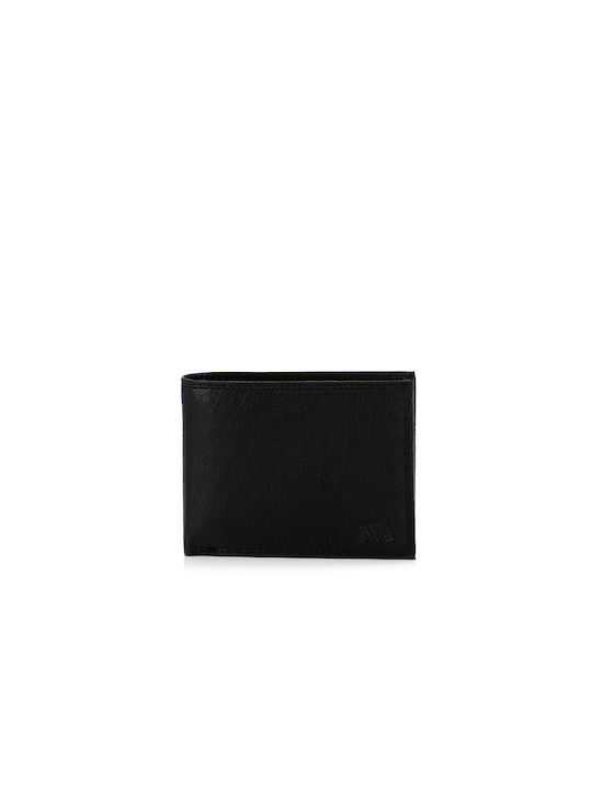 Chester Portofel bărbătesc Carduri cu RFID Negru