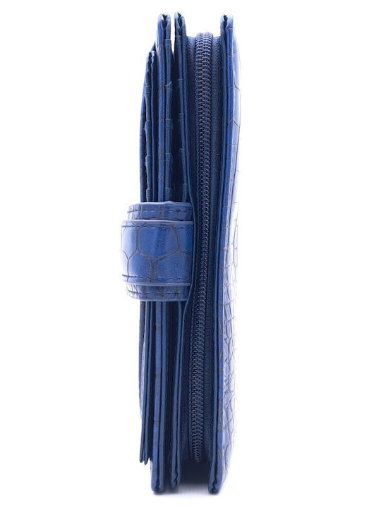 Damen Geldbörse Klassisch Blau