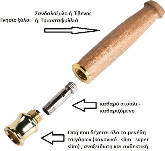 Panora Πίπα με Σίτα 60mm Μαύρο