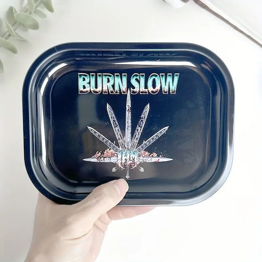 Panora Rolling Tray 12.5mm 12.5cm Μαύρο