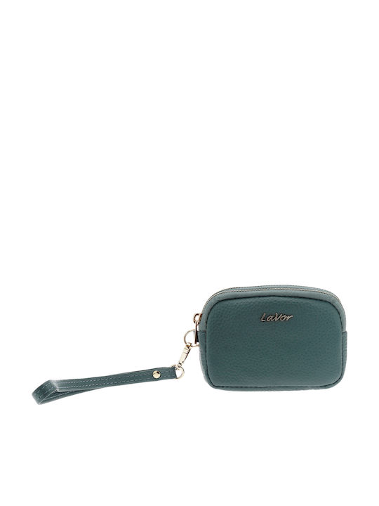 Lavor Small Leather Women's Wallet Cards with RFID Turquoise Lavor Small Leather Women's Wallet Cards with RFID Turquoise