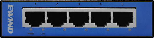 Ewind EW-S1505CF Unverwaltet L2 Switch mit 5 Ports Ethernet