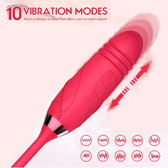 La Lolita Amsterdam Riri Clitoral Vibrator Red