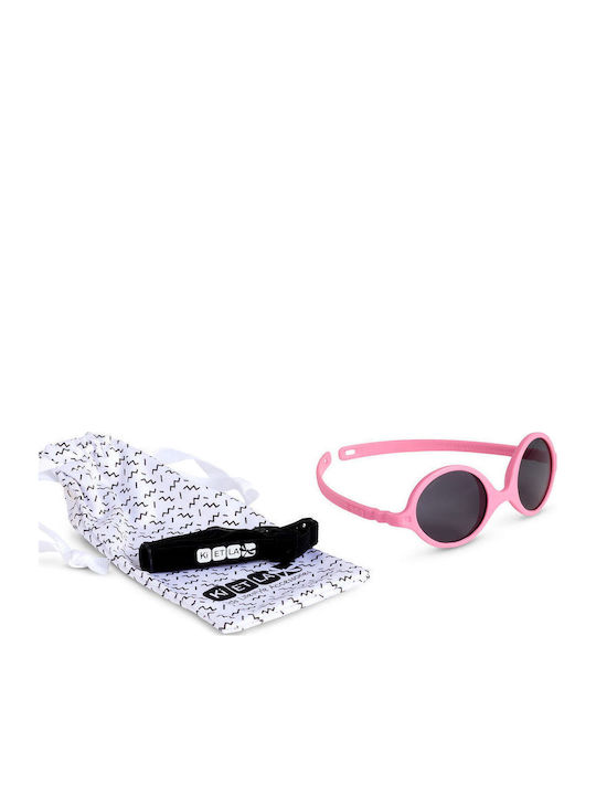 KiETLA Unbreakable Baby Kids Sunglasses Pink For 0-1 Year D1SUNPEONY