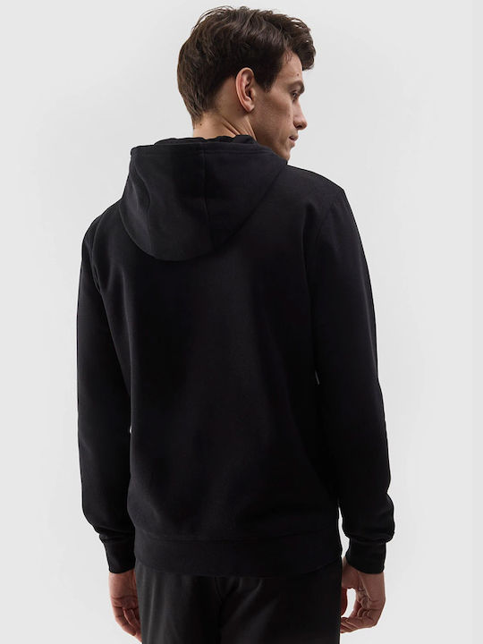 4F Men's Sweatshirt with Hood black