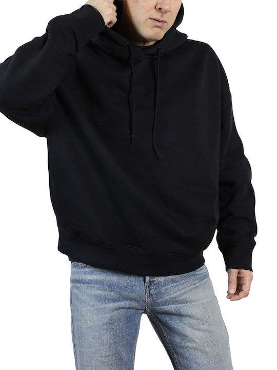 Calvin Klein Men's Sweatshirt with Hood Black