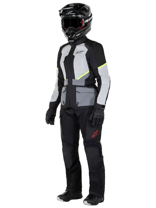 Alpinestars Andes Air Winter Damen Motorradjacke Wasserdicht Schwarz