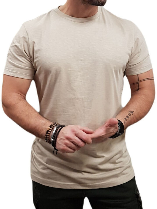 T-shirt Μπεζ