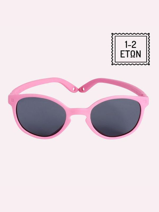 Kietla Γυαλιά Ηλίου Wazz 1-2 Ετών - Wayfarer Pink