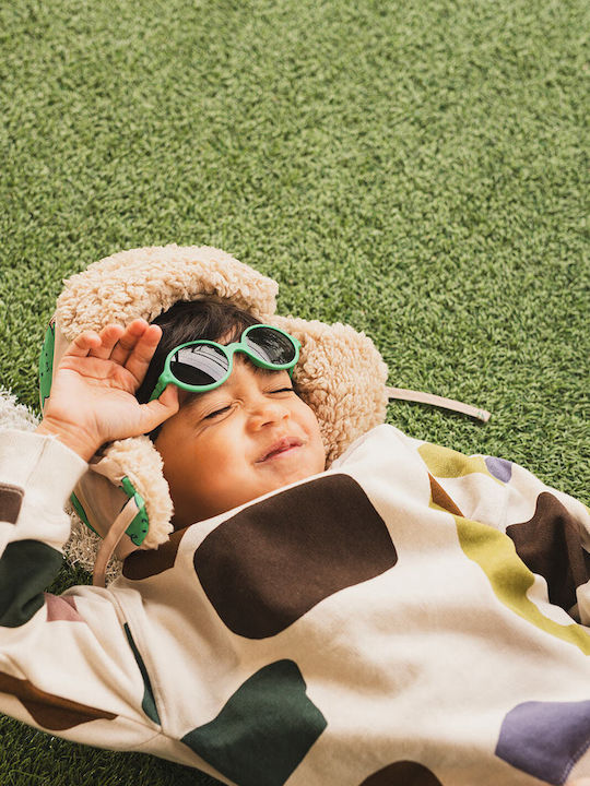 Kietla Sunglasses Wazz 1-2 Years - Round Green