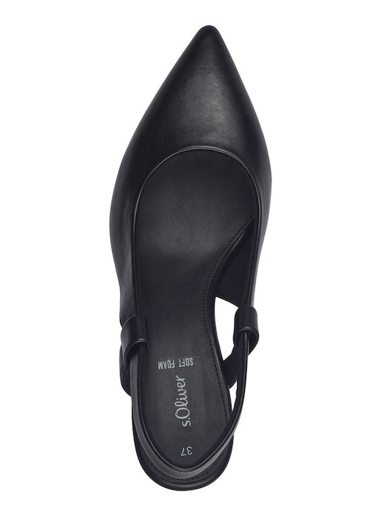 Anatomic Pointed Toe Black Heels