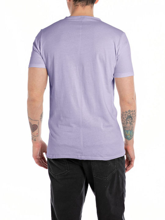 Replay T-shirt Lila