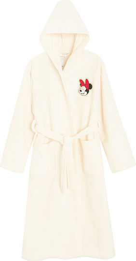 Cool Club Kids Hooded Bathrobe White