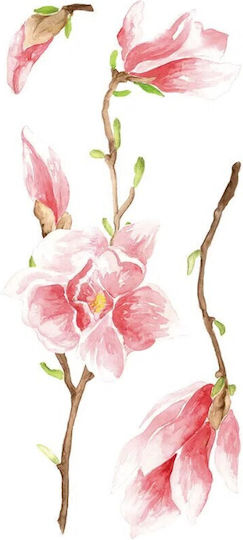 Διακοσμητικό Αυτοκόλλητο Τοίχου Magnolia 1τμχ 45x35εκ. Ango