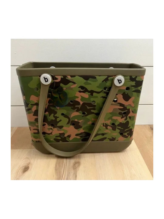 Plastische Strandtasche Grün