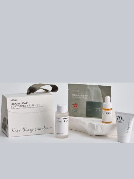 Anua Anua Beruhigendes Probier-Set – Set mit vier beliebten Produkten in Mini-Größe
