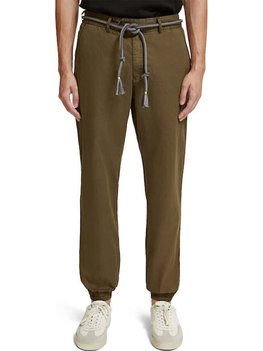 Trousers Chino in Relaxed Fit Green