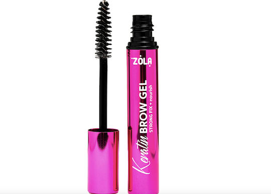 Zola Keratin Brow Gel Strong Fix+nourish Eyebrow Gel, 5 Ml