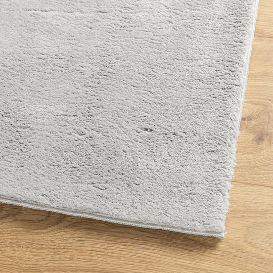 vidaXL Huarte Anti-slip Rug Rectangular Gray