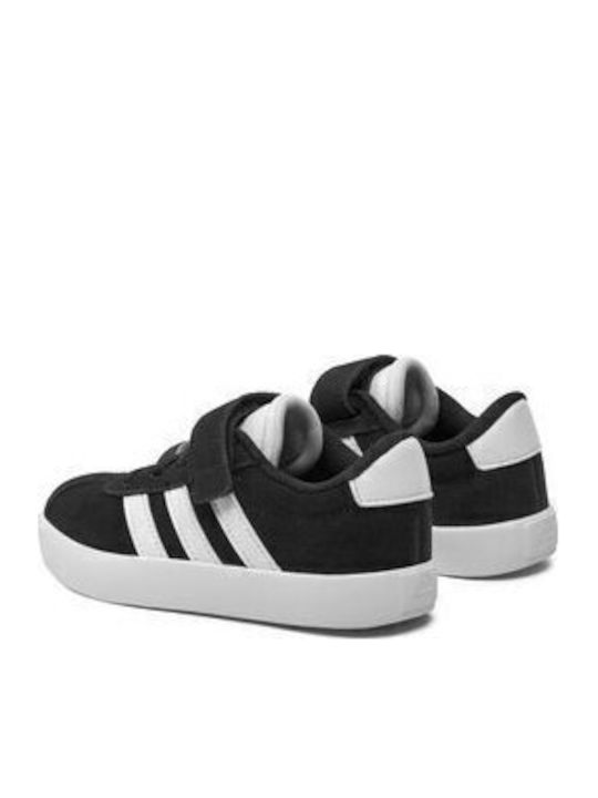 VL Court 3.0 Kinder Sneaker mit Bügel- und Schleifenverschluss Schwarz