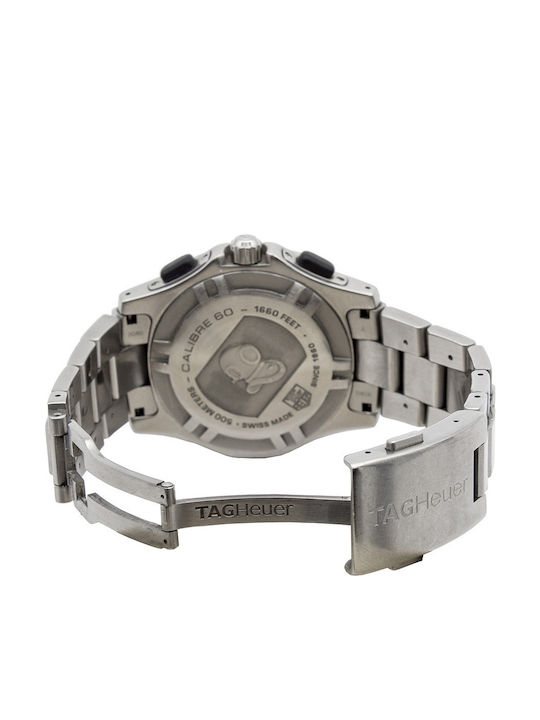 TAG Heuer Ρολόι Μπαταρίας με Μεταλλικό Μπρασελέ TAG Heuer Ρολόι Μπαταρίας με Μεταλλικό Μπρασελέ