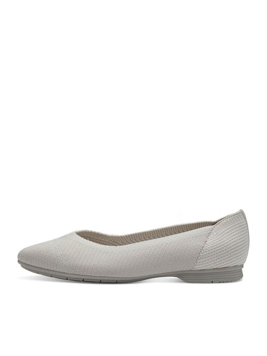 Damen Ballerinas in Gray Farbe