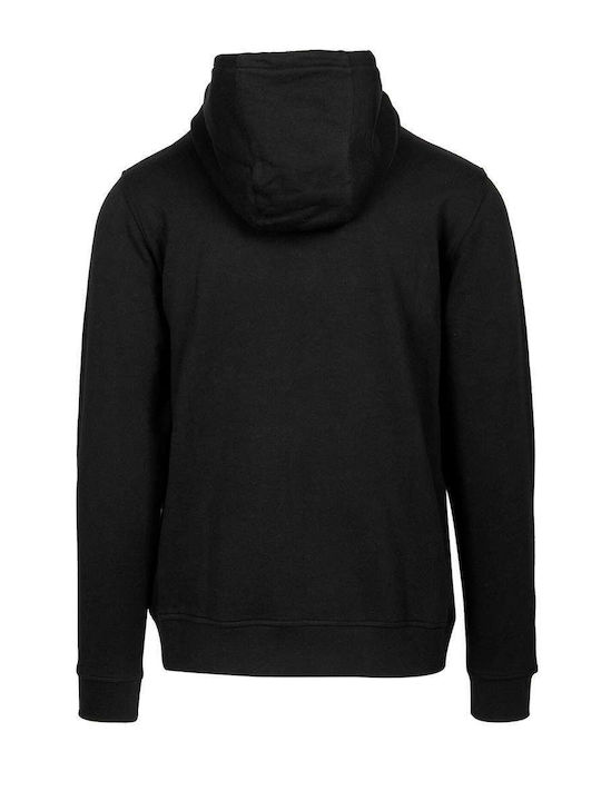 STUDIO by SEIDENSTICKER GENDER NEUTRAL TOP WITH HOOD BLACK REGULAR FIT