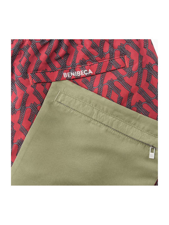 BENIBECA MEN'S SIMBA CLASSIC RED WITH MEDIUM LENGTH PROFILES