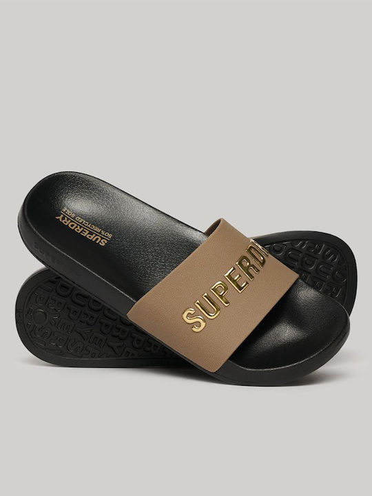 Slides σε Καφέ Χρώμα