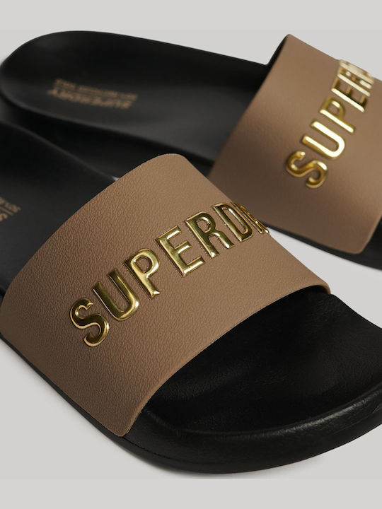 Slides σε Καφέ Χρώμα