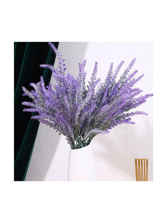 Τεχνητό Διακοσμητικό Κλαδί Μωβ 36cm
