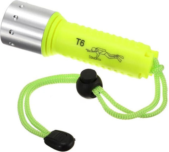 High Diving Safety Lights Rechargeable LED with Brightness 800 Lumen for Depth up to 50m