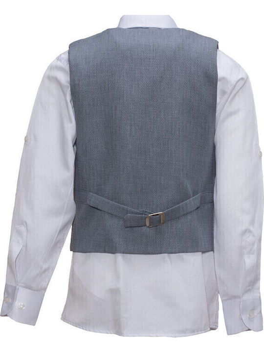 Kids' Suit Summer 4pcs Gray