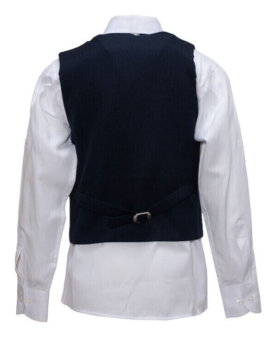 Kids' Suit Summer 4pcs Blue