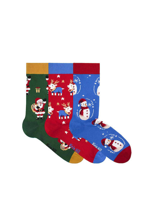 Pirin Hill Christmas Socks Multicolour 3Pack