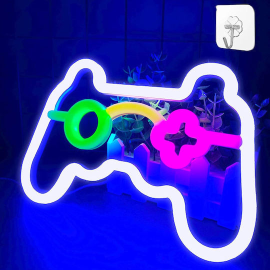 Gaming Controller Декоративна Лампа Многоцветен