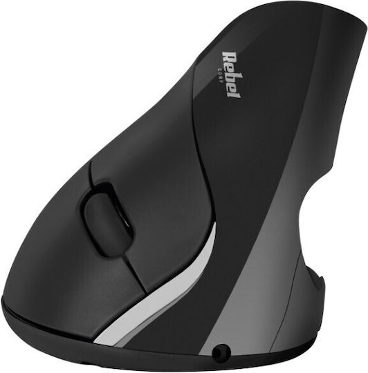 Rebel WM500 Wireless Ergonomic Vertical Mouse Black