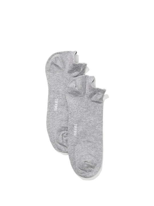 Tiffosi Herren Einfarbige Socken Gray 1Pack