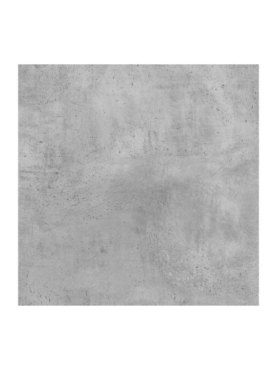 Wand Wohnzimmer Vitrine aus Spanplatte mit Glas Grey 35x37x142cm