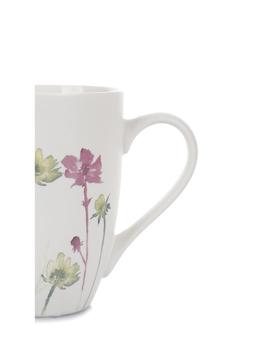 Kaemingk Tasse aus Porzellan Rosa 340ml 1Stück