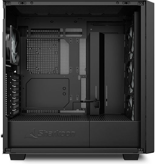 Sharkoon Rebel C70M RGB Gaming Midi Tower Computer Case Black