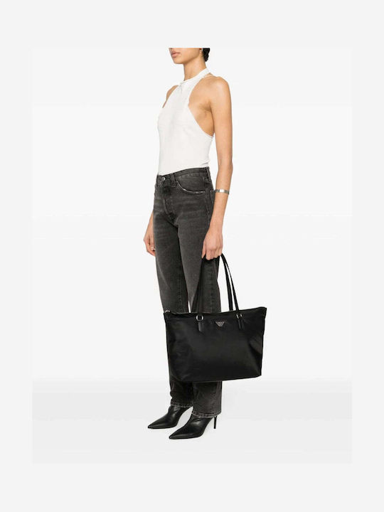 Damen Shopper Tasche Schwarz