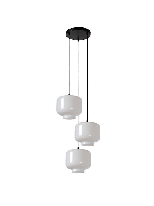 Lucide Lightning Pendant Light Beige with Socket E27